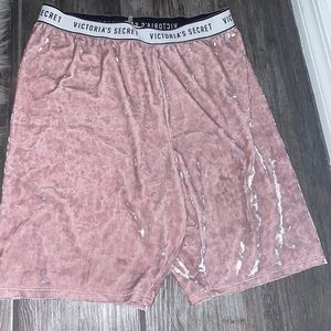 victoria secret long tight shorts